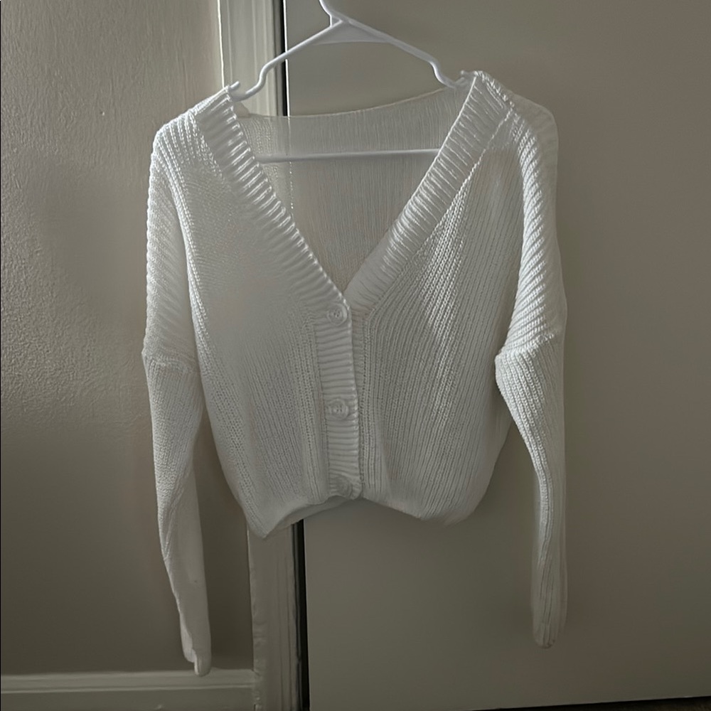 Women's White Sweater